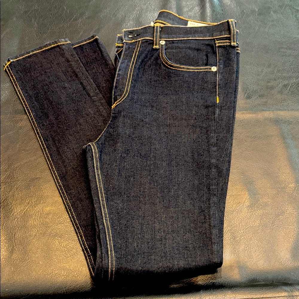 rag & bone Dark Blue Skinny Jeans
